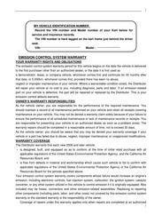 Go Kart MINI Fun-Kart Manual
