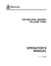 AGCO Glencoe SS7400 Soil Saver Operator's Manual