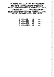 Thermocet Trimline 73T DB Installation Instructions Manual