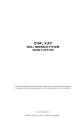 Gendex ORALIX AC Manual
