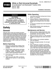 Toro 30552 Installation Instructions Manual