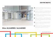 Entrematic Ditec ALU48RBO Assembly And Installation Manual