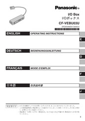Panasonic CF-VEBU03U Operating Instructions Manual