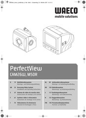 Waeco PerfectView CAM26W Installation And Operating Instructions Manual