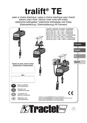 Tractel Group tralift TE Series Operation And Maintenance Manual