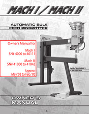 Duro Dyne Mach I Owner's Manual