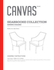 Canvas SEABROOKE 088-0746-8 Assembly Instructions Manual
