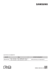 Samsung AJ RBADEC Series User's Manual & Installation Manual