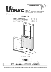 vimec S10 Original Instructions Manual