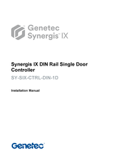 Genetec SY-SIX-CTRL-DIN-1D Installation Manual