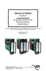 EDI ORACLE 4H Operation Manual