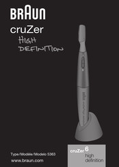 Braun Cruzer 6 High definition Manual