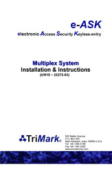 TriMark 22272-03 Installation Instructions Manual