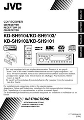 JVC KD-SH9101 Instructions Manual
