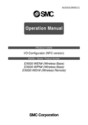 SMC Networks EX600-WEN Operation Manual