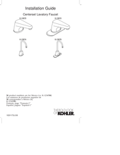 Kohler K-13672 Installation Manual