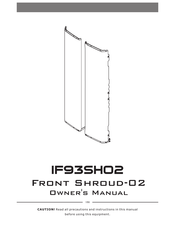 Aerofit Front Shroud-02 Owner's Manual