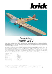 Krick Klemm L25-D Assembly Instructions Manual