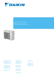 r32 split series daikin