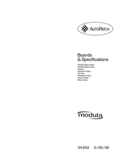 AutoPatch Modula 34-499 Manual