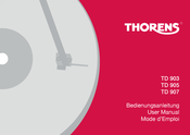 THORENS TD 905 User Manual