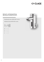 clage AEB Operating And Installing Instructions