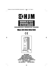 Hjm 841 Instructions Manual