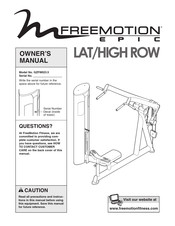 Freemotion Epic GZFI8023.5 Owner's Manual