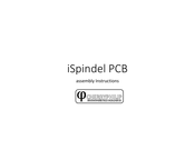 Cherry Philip iSpindel PCB Assembly Instructions Manual