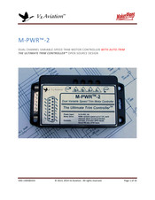 Vx Aviation MakerPlane M-PWR-2 Series Manual