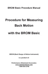 Performance Attainment BROM Basic Procedures Manual
