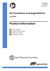 Ingersoll-Rand 41AA24LTS4 Product Information