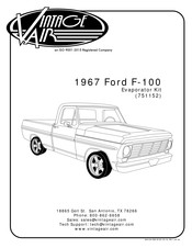 Vintage Air Ford F-100 1967 Manual