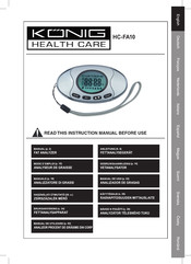 König HC-FA10 Manual