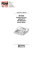 Hanna Instruments HI 255 Instruction Manual