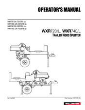 Wallenstein WXR720 Operator's Manual