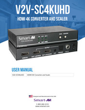 SmartAVI V2V-SC4KUHD User Manual