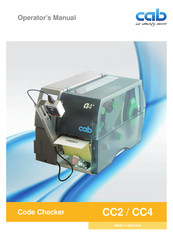 CAB CC4 Operator's Manual