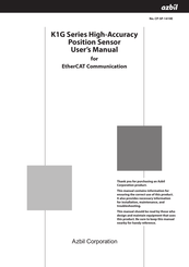 Azbil K1G-C04EG User Manual