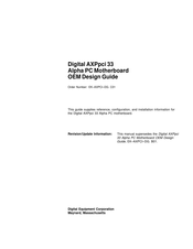 Digital Equipment AXPpci 33 Design Manual