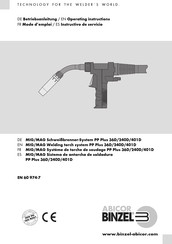 Abicor Binzel PP Plus 36D Operating Instructions Manual