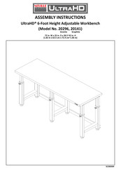 Seville Classics UltraHD 20296 Assembly Instructions Manual