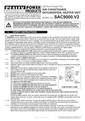 Sealey SAC9000.V2 Instructions Manual