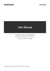 Samsung HW-KM36 Manuals | ManualsLib