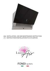 Luisi Air FONDI SLTC 75 Installation, Use And Maintenance Instruction
