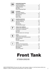 Hardi Front Tank Manual