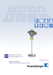 Krautzberger RL 72 Operating Instructions Manual