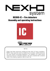 Farho NEXNO-IC Assembly And Operating Instructions Manual