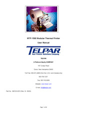 Telpar MTP-1500 User Manual