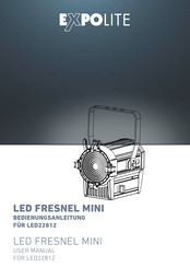 Expolite LED FRESNEL MINI LED22812 User Manual
